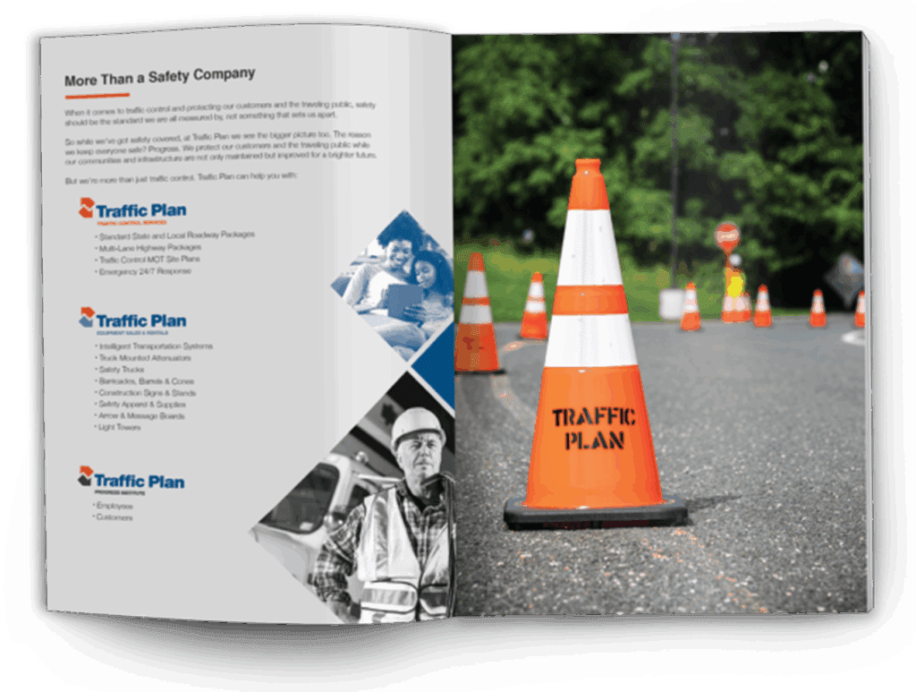 Traffic Plan brochure 3D view